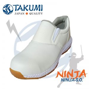 Giày Bảo Hộ Takumi Ninja S.O Không Dây Buộc Mũi Thép Chống Va Đập Đế Chống Dầu Chống Trơn Trượt Chống Tĩnh Điện