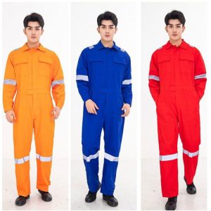 Quần áo bảo hộ cao cấp bằng 100% cotton chống cháy chống tĩnh điện chống bụi đủ size